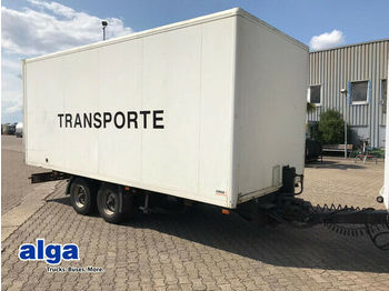 JUNGE, Koffer 6,1 m. lang, Luftfederung, BPW!  - Closed box trailer