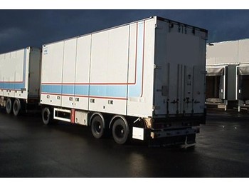 Nor-Slep 3-akslet henger - Closed box trailer