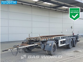 Container transporter/ swap body trailer GS Meppel AIC-2700 N 3 axles Liftachse NL-Trailer