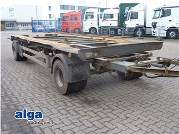 HKM KMT 18/1, Blattfederung, 18 to. Zwilling.  - Container transporter/ Swap body trailer