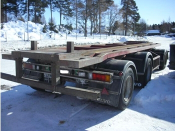 Nor slep Containerhenger m/tipp - Container transporter/ Swap body trailer