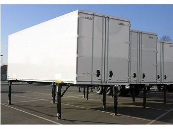 Saxas Wechselbrücke Trockenfrachtkoffer - Container transporter/ Swap body trailer