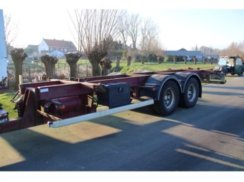 Trouillet PORTE CONTENEUR - BDF - TANDEM - Container transporter/ Swap body trailer