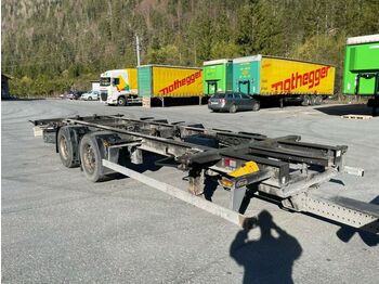 Wecon AWZ218  - Container transporter/ Swap body trailer