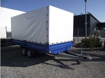 BRENDERUP Tandemanhänger Pritsche mit Plane - Curtainsider trailer
