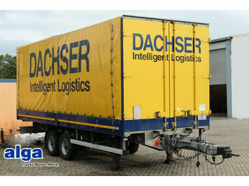 JUNGE/ZAA/Tandem/Durchlader/7,1 m. lang/Luft  - Curtainsider trailer