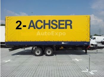 SAXAS APB-73-11-Z, Durchlade: 2x Portaltüren  - Curtainsider trailer