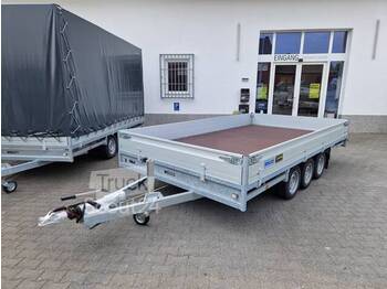  - HULCO Medax für Profis Tridem Pritsche extrabreit 405x223x30cm 3500kg verfügbar - Dropside/ Flatbed trailer