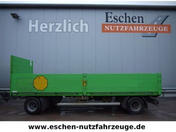 Junge Drehschemel Pritschenanhg, Containerverr.  - Dropside/ Flatbed trailer