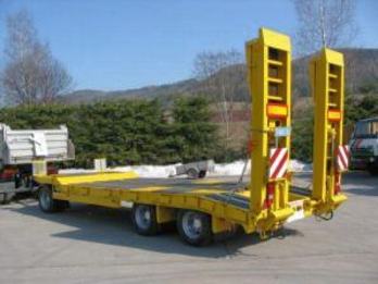 Schwarzmüller 3-Achs Tiefladeanhänger - Dropside/ Flatbed trailer