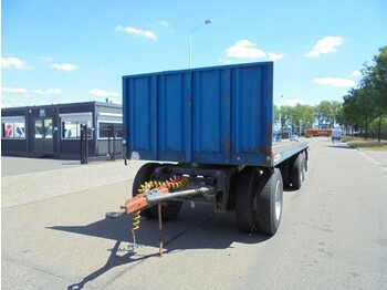 Dropside/ Flatbed trailer Fruehauf 3 AXLES (SPRING SUSPENSION): picture 1