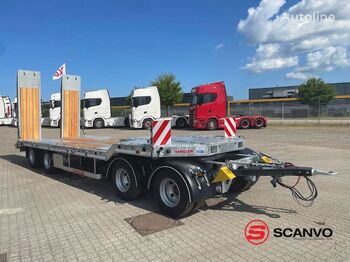 Low loader trailer for transportation of heavy machinery HANGLER VTS 400 4 akslet hænger med ramper: picture 1