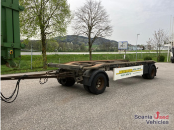 Roll-off/ Skip trailer HUEFFERMANN HSA 18.70 LS Abrollanhänger!: picture 1