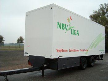 Closed box trailer for transportation of flowers Hendricks SDAH 18, isoliert/Heizung: picture 1