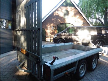 Dropside/ Flatbed trailer Henra Machinetransporter: picture 1