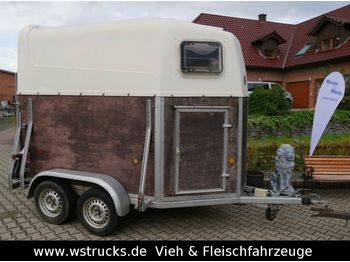 Livestock trailer Holz Poly 2 Pferde mit SK: picture 1