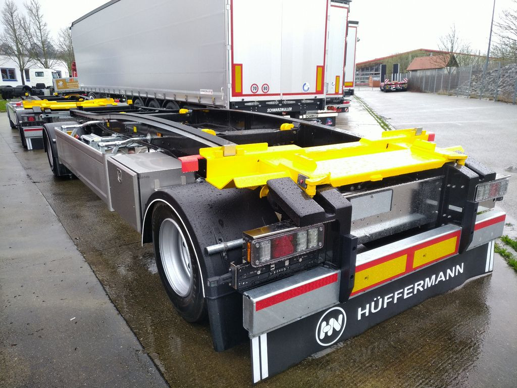 New Roll-off/ Skip trailer Hüffermann HSA1870 BPW VERZINKT FullOption Schlitten 3250kg: picture 15