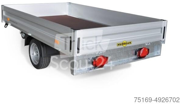 New Car trailer Humbaur HN 152616 Hochlader 1500 kg, 2650 x 1650 x 300mm: picture 3