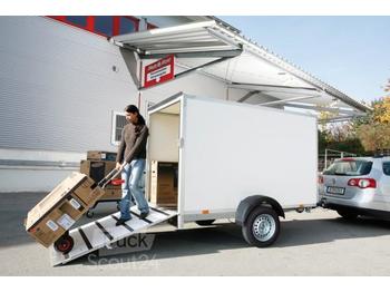 New Closed box trailer Humbaur - Koffer HK 132513 15P, 1,3 t. 2510 x 1310 x 1520 mm: picture 1