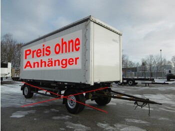 Container transporter/ Swap body trailer KOEGEL Wechselbrücke Plane Hubdach LASI XL: picture 1