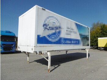 Container transporter/ Swap body trailer KRONE 7,3RSTG Schlüsselloch Zurrösen Rolltor Koffer: picture 1