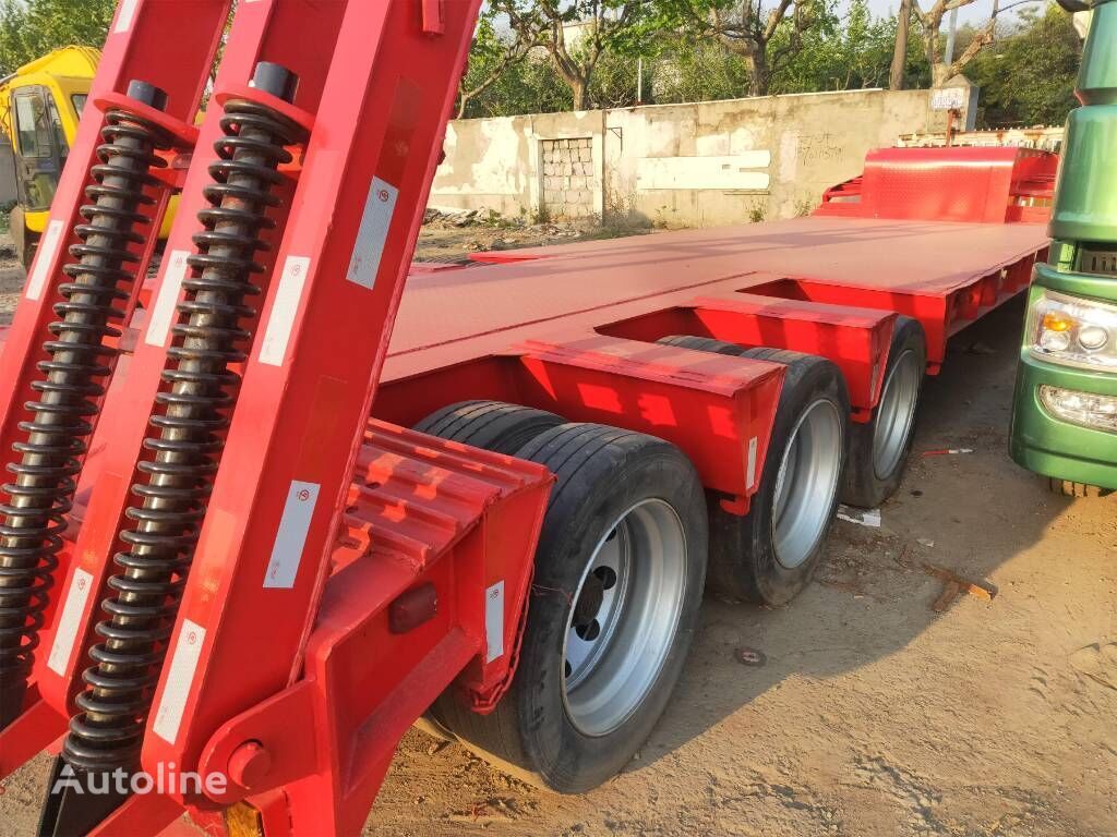 Low loader trailer for transportation of heavy machinery KUNBO LKB9400TDP: picture 7