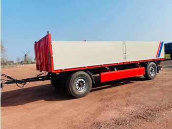 Dropside/ Flatbed trailer Krone AZP 18 Baustoff Anhänger: picture 1
