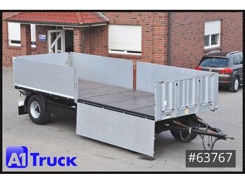Dropside/ Flatbed trailer Krone AZP, Pritsche Baustoff, Boden NEU, Multlilock: picture 1