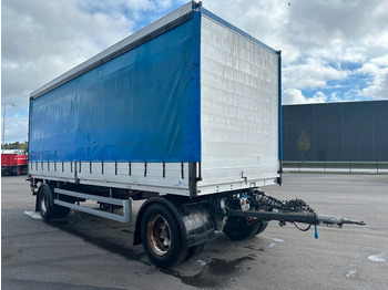 LeciTrailer 2 axle 20 ton. Curtainsider / Pritsche + Plane  - Curtainsider trailer: picture 2