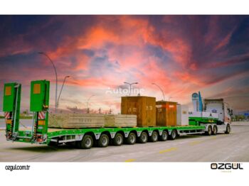 OZGUL 8 AXLE LOWBED SEMI TRAILER - low loader trailer