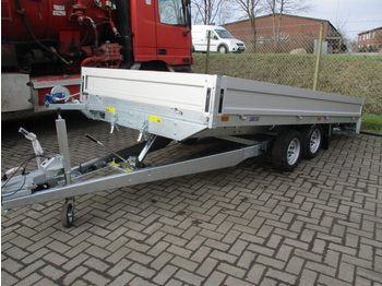 SARIS Pritsche mit Bordwand und hydr. Kippvorrichtung - Low loader trailer