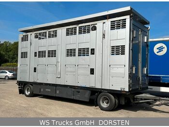 Livestock trailer Menke-Janzen 3 Stock Hubdach Tränken: picture 1