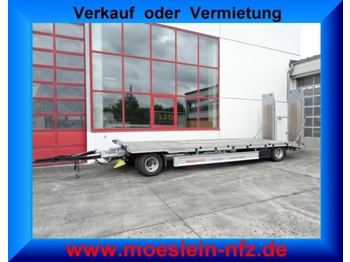 Low loader trailer Möslein 2 Achs Tiefladeranhänger,  wenig Benutzt: picture 1