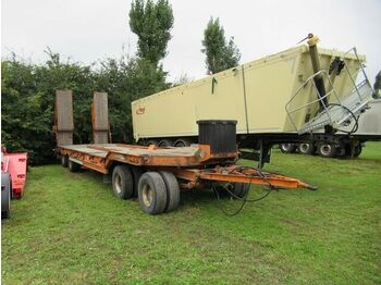 Low loader trailer Müller-Mitteltal VTS 400, 4 Achser, Hydr. doppelte Rampen: picture 1