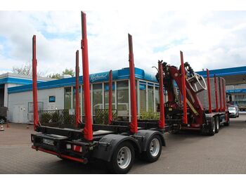 Timber trailer PAVIC SDAH Holtransporter: picture 1
