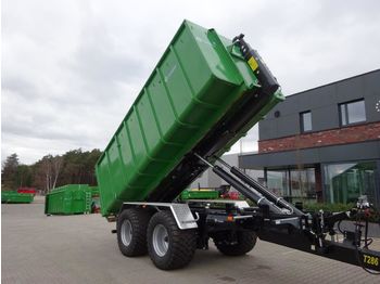 New Roll-off/ Skip trailer Pronar Containeranhänger / Containerfahrzeug / Hakenlif: picture 1