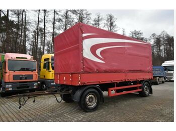 Curtainsider trailer Reisch Deichselanhänger 10t/SAF-Achsen: picture 1