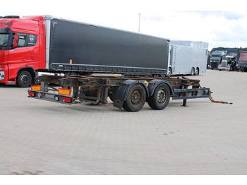 Container transporter/ Swap body trailer Schmitz Cargobull ZWF 18, SAF: picture 3