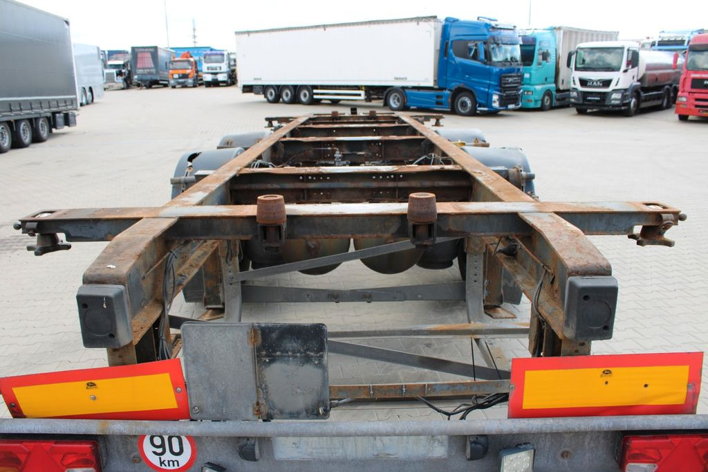 Container transporter/ Swap body trailer Schmitz Cargobull ZWF 18, SAF: picture 7