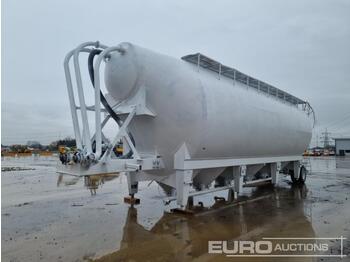 Tank trailer for transportation of cement Single Axle Cement Trailer: picture 1