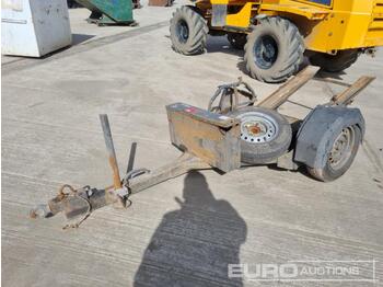 Plant trailer Single Axle Trailer to suit Pedestrian Roller (Spares): picture 1