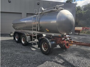 Magyar CITERNE INOX ISOTHERME 15500 L - SUSPENSION A LAMES - Tank trailer