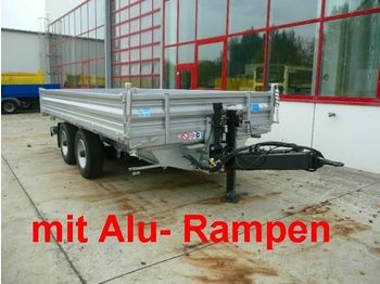 Möslein 14 t Tandemkipper mit Alu  Rampen - Tipper trailer