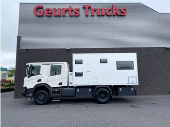Scania P410 XT 4X4 EXPEDITION TRUCK/WOHNMOBIL/CAMPER/MO  - box truck