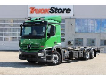Container transporter/ Swap body truck Mercedes-Benz Antos 2540LL LENKACHSE BDF Brems-Ass Spur-Ass