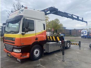 Crane truck, Tractor unit DAF CF 85.410 6X2 EURO 5 + HIAB 350 - 5 EXT. + REMOT: picture 1