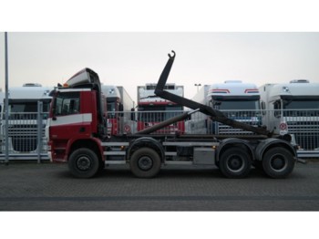 Container transporter/ Swap body truck DAF CF 85.430 8X4 HOOKARM CONTAINER TRANSPORT: picture 1