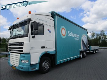 Curtainsider truck DAF XF105.410: picture 1