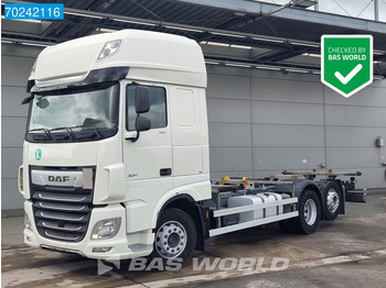 DAF XF 480 6X2 Retarder SSC 2x Tanks Euro 6 - Container transporter/ Swap body truck: picture 1