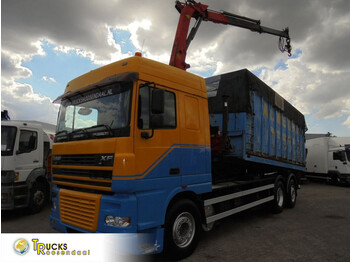 Crane truck DAF XF 95 530